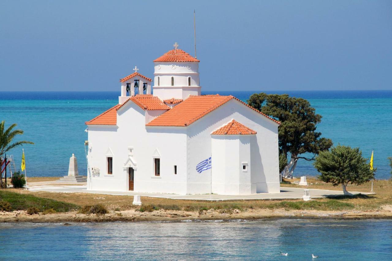 Elafonisos: Two Storey House On The Sea Front المظهر الخارجي الصورة